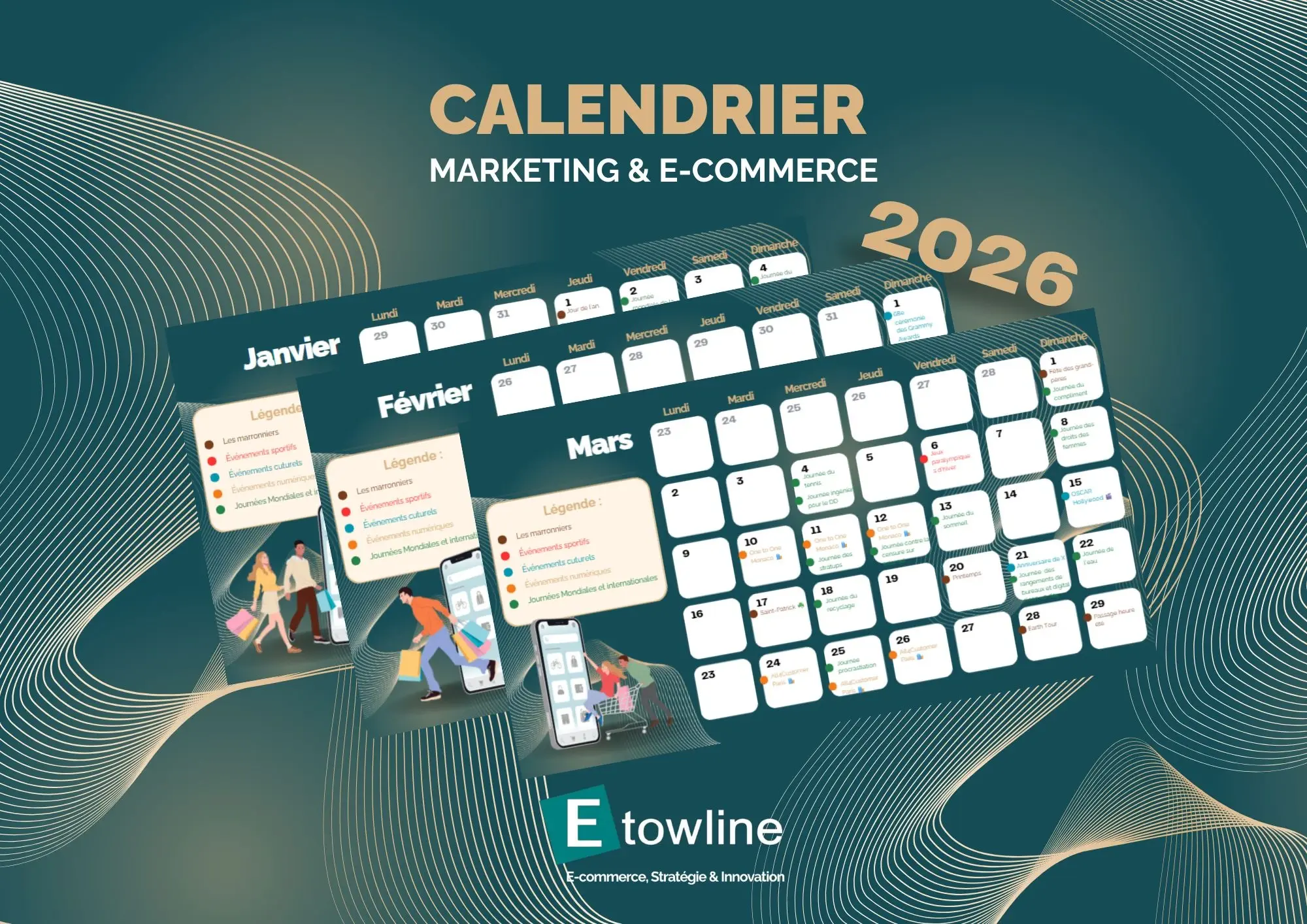 Calendrier marketing 2026