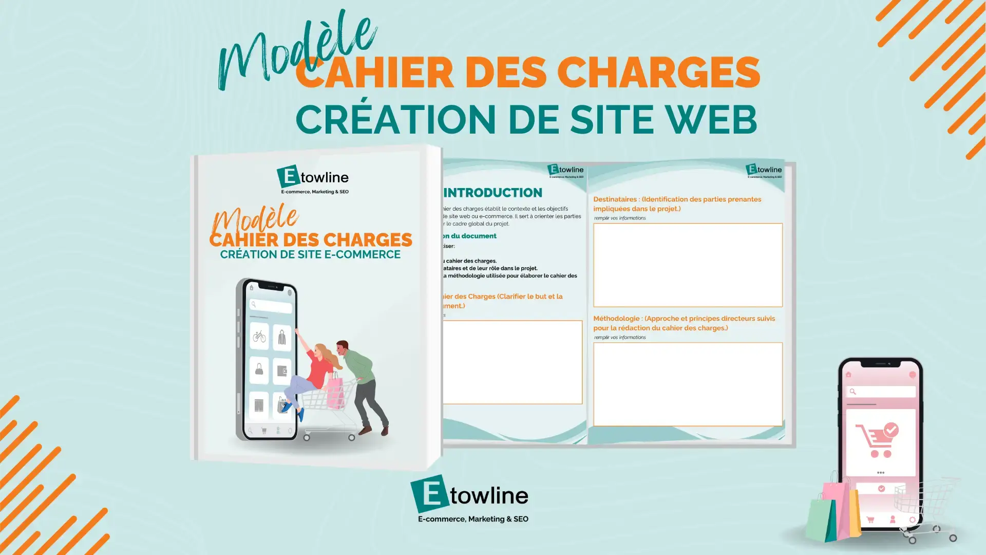 Modèle cahier des charges création de site web